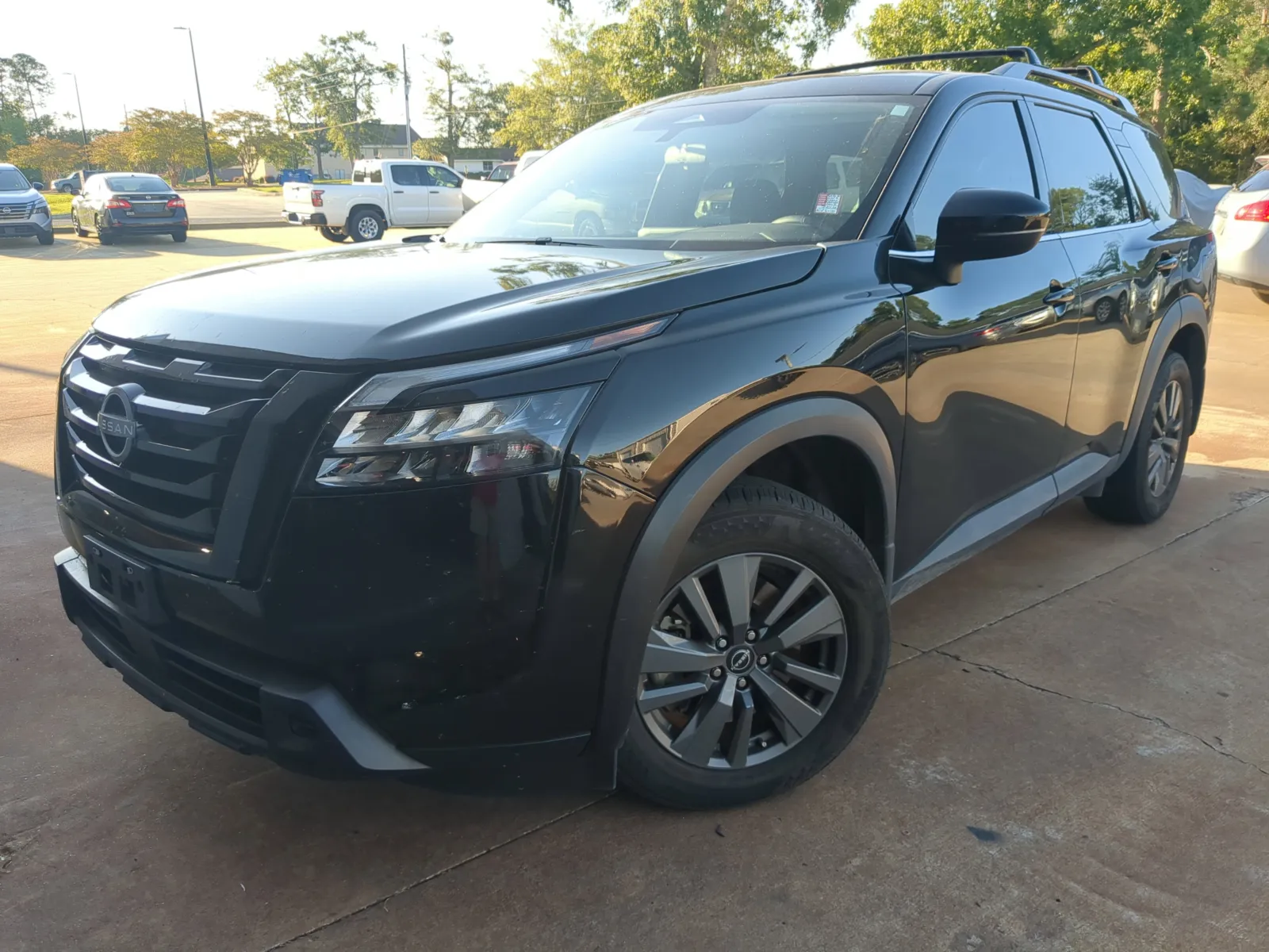 Black 2023 Nissan Pathfinder SV for sale in Vidalia, GA