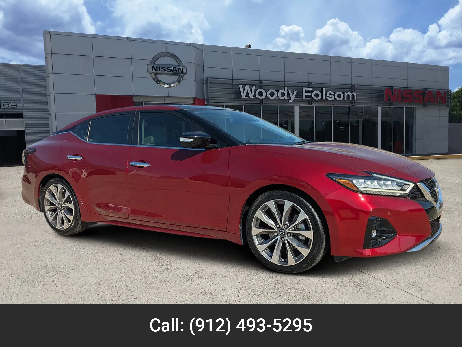 Red 2023 Nissan Maxima Platinum for sale in Vidalia, GA