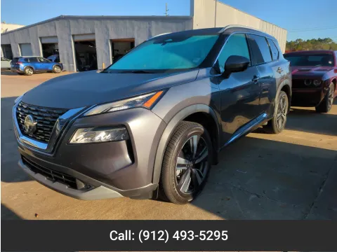 Gray 2021 Nissan Rogue SL for sale in Vidalia, GA