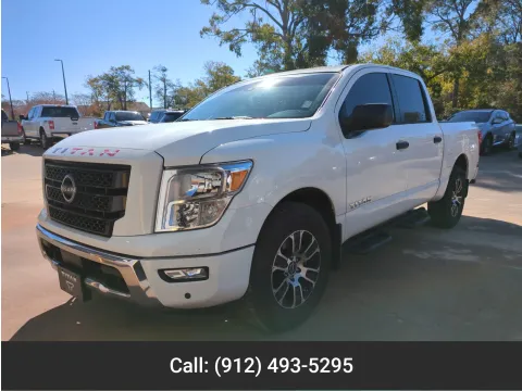 White 2024 Nissan Titan SV for sale in Vidalia, GA
