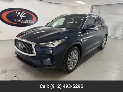 Blue 2024 INFINITI QX50 LUXE for sale in Baxley, GA