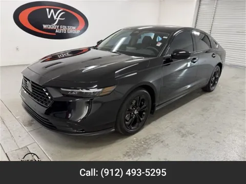 Black 2025 Honda Accord Sedan SE for sale in Baxley, GA