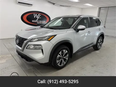 Silver 2022 Nissan Rogue SV for sale in Baxley, GA