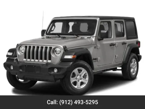Blue 2022 Jeep Wrangler Unlimited Sport for sale in Baxley, GA