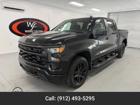 Black 2024 Chevrolet Silverado 1500 Custom for sale in Baxley, GA
