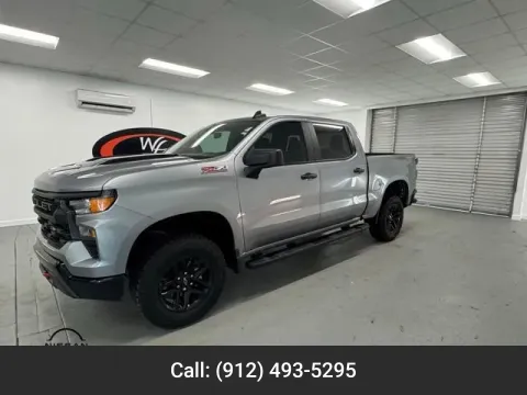 Gray 2024 Chevrolet Silverado 1500 Custom Trail Boss for sale in Baxley, GA