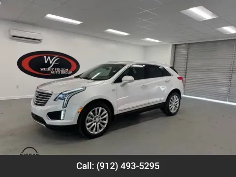 White 2019 Cadillac XT5 Platinum AWD for sale in Baxley, GA