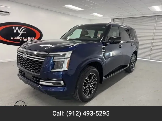 Blue 2025 Nissan Armada SL for sale in Baxley, GA