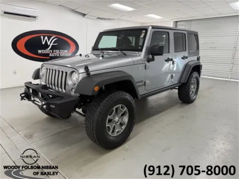 Silver 2017 Jeep Wrangler Unlimited Sport for sale in Baxley, GA