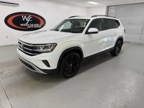 White 2023 Volkswagen Atlas 3.6L V6 SE w/Technology for sale in Baxley, GA