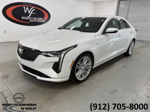 White 2024 Cadillac CT4 Premium Luxury for sale in Baxley, GA