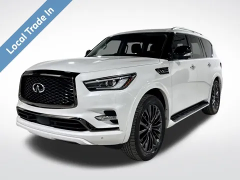White 2021 INFINITI QX80 Premium Select for sale in Charlotte, NC