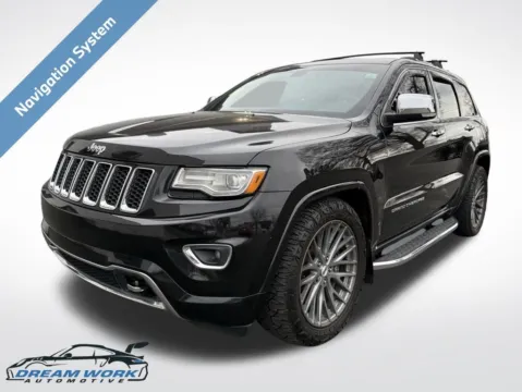 Black 2014 Jeep Grand Cherokee Overland for sale in Charlotte, NC