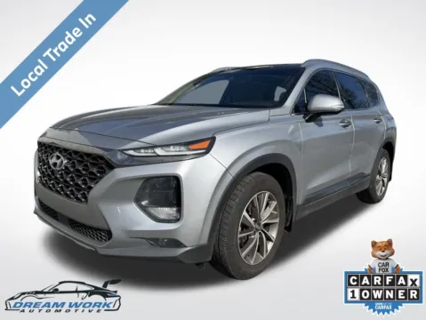 Silver 2020 Hyundai Santa Fe Limited for sale in Charlotte, NC