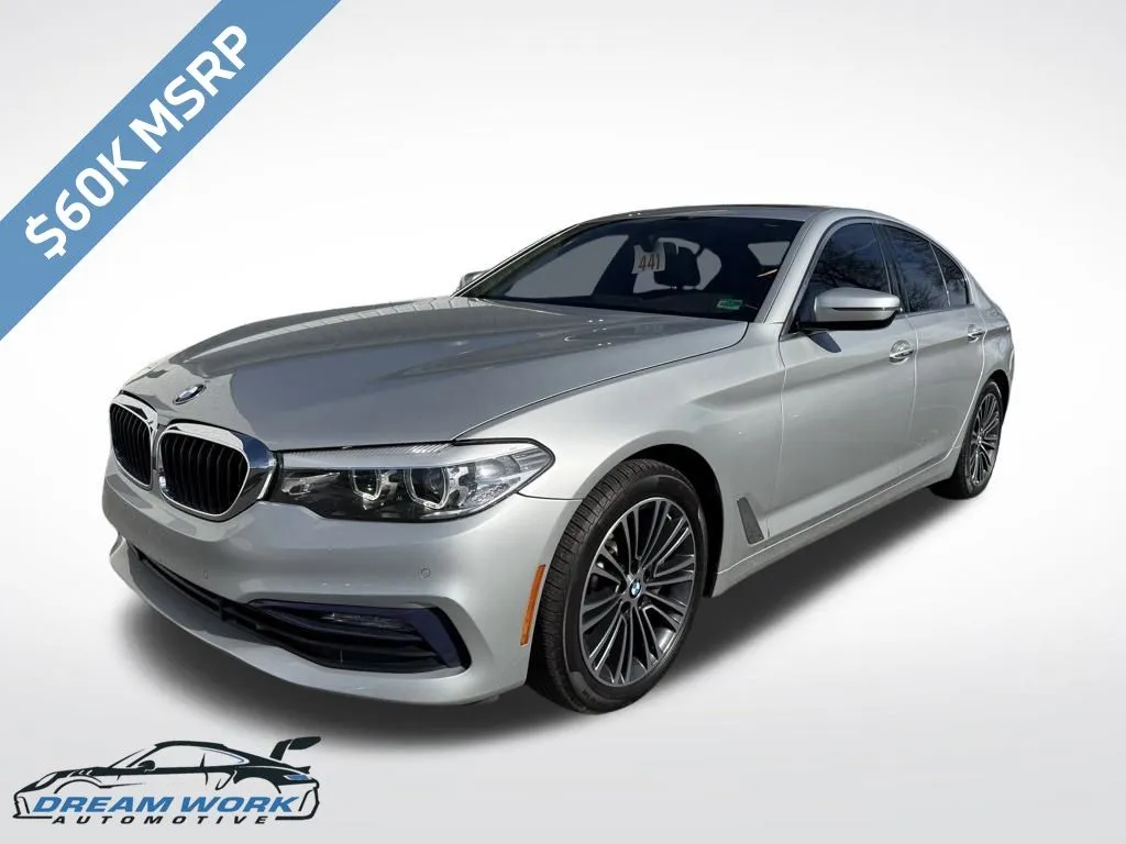 Silver 2018 BMW 5 Series 530i xDrive for sale in Charlotte, NC