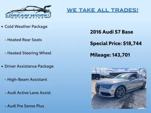 Photos of 2016 Audi S7 4.0T for sale in Charlotte, NC at Dream Work Automotive