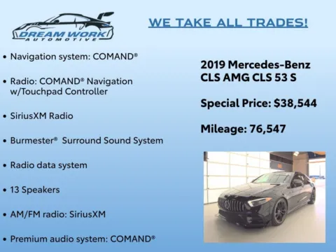 Photos of 2019 Mercedes-Benz CLS 53 AMG for sale in Charlotte, NC at Dream Work Automotive