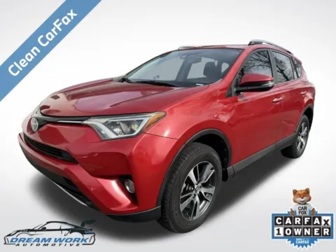 Red 2017 Toyota RAV4 XLE for sale in Charlotte, NC