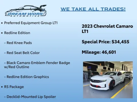 Photos of 2023 Chevrolet Camaro LT1 for sale in Charlotte, NC at Dream Work Automotive