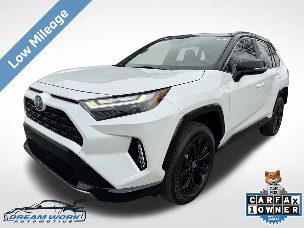 White 2023 Toyota RAV4 Hybrid XSE for sale in Charlotte, NC