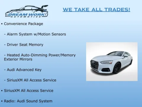 Photos of 2018 Audi A5 2.0T Premium for sale in Charlotte, NC at Dream Work Automotive