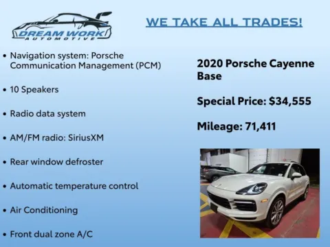 Photos of 2020 Porsche Cayenne for sale in Charlotte, NC at Dream Work Automotive