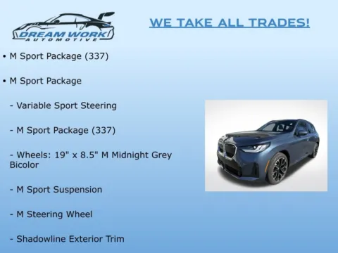 Photos of 2025 BMW X3 30 xDrive for sale in Charlotte, NC at Dream Work Automotive