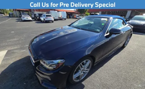 Blue 2018 Mercedes-Benz E-Class E 400 for sale in Charlotte, NC