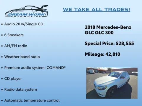 Photos of 2018 Mercedes-Benz GLC 300 Coupe for sale in Charlotte, NC at Dream Work Automotive