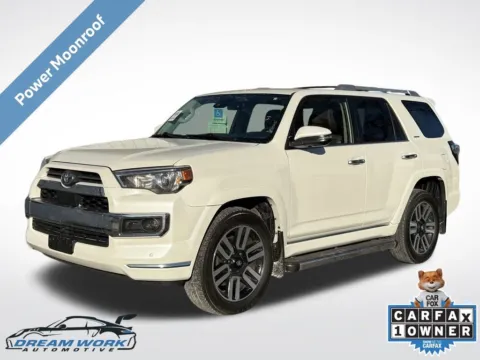 White 2022 Toyota 4Runner Limited for sale in Charlotte, NC