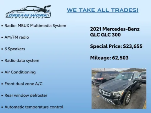 Photos of 2021 Mercedes-Benz GLC 300 for sale in Charlotte, NC at Dream Work Automotive