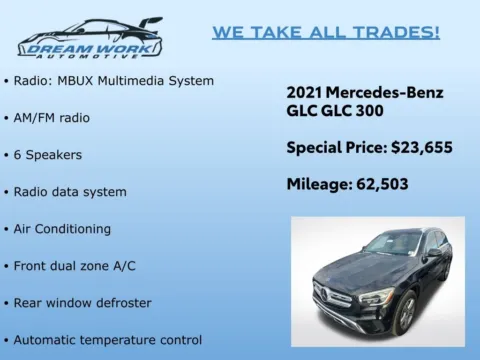 Photos of 2021 Mercedes-Benz GLC 300 for sale in Charlotte, NC at Dream Work Automotive