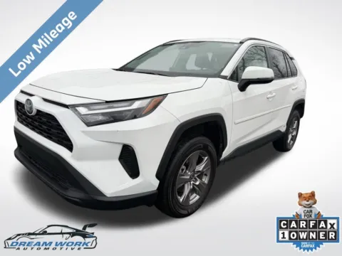 White 2024 Toyota RAV4 Hybrid LE for sale in Charlotte, NC