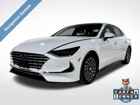 White 2023 Hyundai Sonata Hybrid Limited for sale in Charlotte, NC