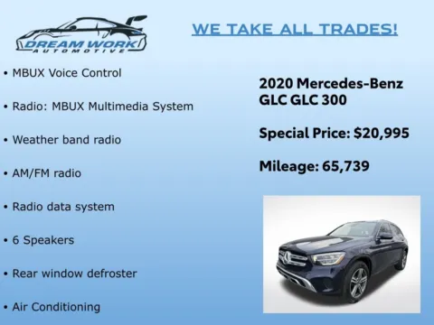 Photos of 2020 Mercedes-Benz GLC 300 for sale in Charlotte, NC at Dream Work Automotive