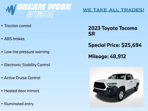 Photos of 2023 Toyota Tacoma SR for sale in Charlotte, NC at Dream Work Automotive