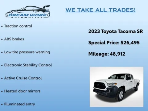 Photos of 2023 Toyota Tacoma SR for sale in Charlotte, NC at Dream Work Automotive
