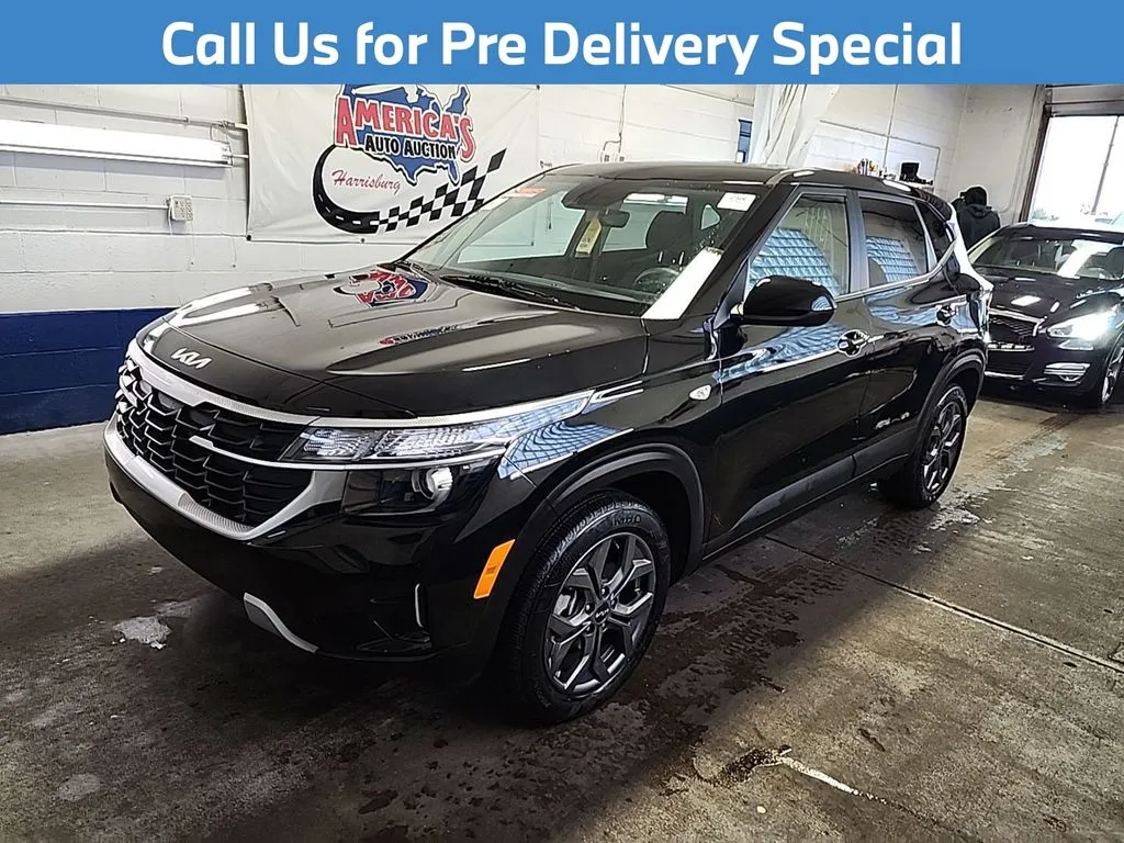 Black 2024 Kia Seltos LX for sale in Charlotte, NC