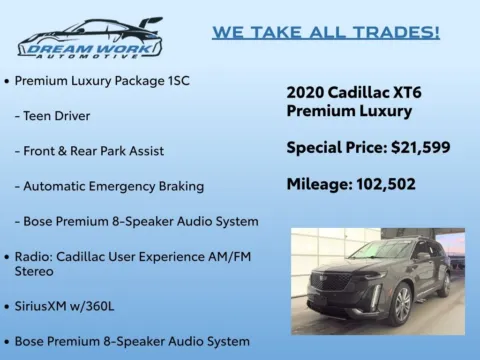 Photos of 2020 Cadillac XT6 Premium Luxury for sale in Charlotte, NC at Dream Work Automotive