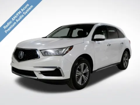 White 2020 Acura MDX 3.5L for sale in Charlotte, NC