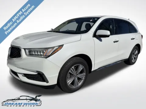White 2020 Acura MDX 3.5L for sale in Charlotte, NC