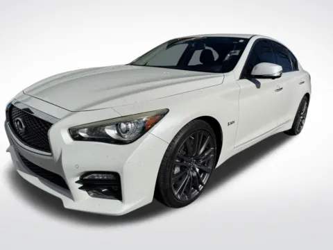 Another view of 2016 INFINITI Q50 Red Sport 400 for sale in Charlotte, NC at Dream Work Automotive