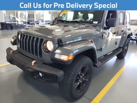 Gray 2022 Jeep Wrangler Unlimited Sahara Altitude for sale in Charlotte, NC