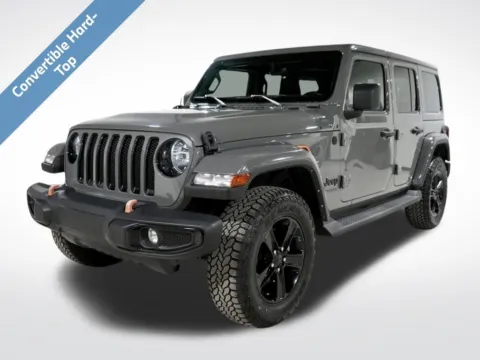 Gray 2022 Jeep Wrangler Unlimited Sahara Altitude for sale in Charlotte, NC