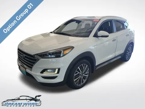 White 2020 Hyundai Tucson Limited for sale in Charlotte, NC