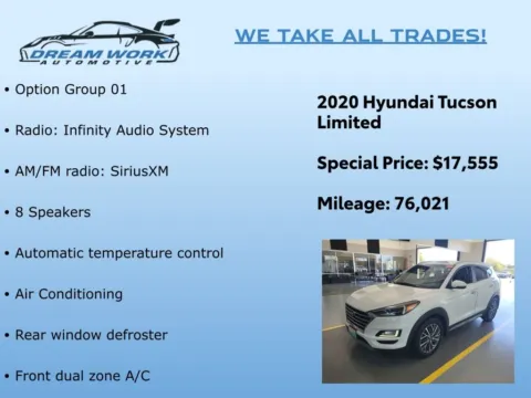 Photos of 2020 Hyundai Tucson Limited for sale in Charlotte, NC at Dream Work Automotive