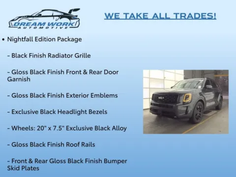 Photos of 2022 Kia Telluride EX for sale in Charlotte, NC at Dream Work Automotive