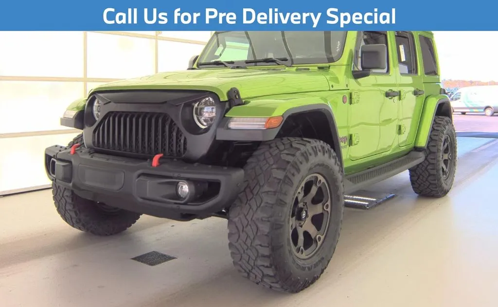 Green 2019 Jeep Wrangler Unlimited Rubicon for sale in Charlotte, NC