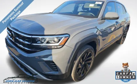 Gray 2022 Volkswagen Atlas Cross Sport 3.6L V6 SE w/Technology for sale in Charlotte, NC