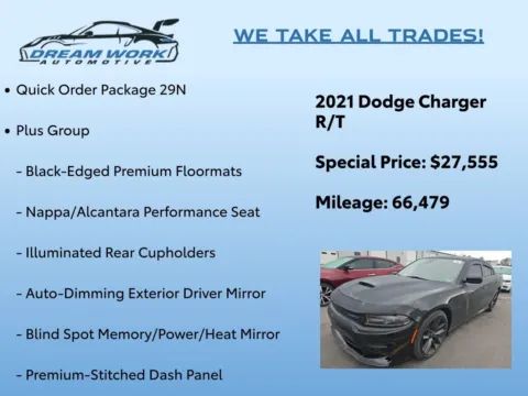 Photos of 2021 Dodge Charger R/T for sale in Charlotte, NC at Dream Work Automotive